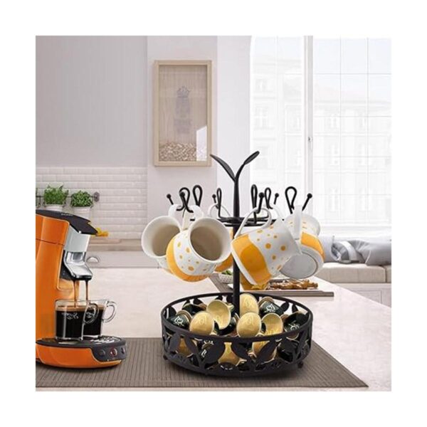CUKE2BEET rbol para tazas con cesta soporte para tazas