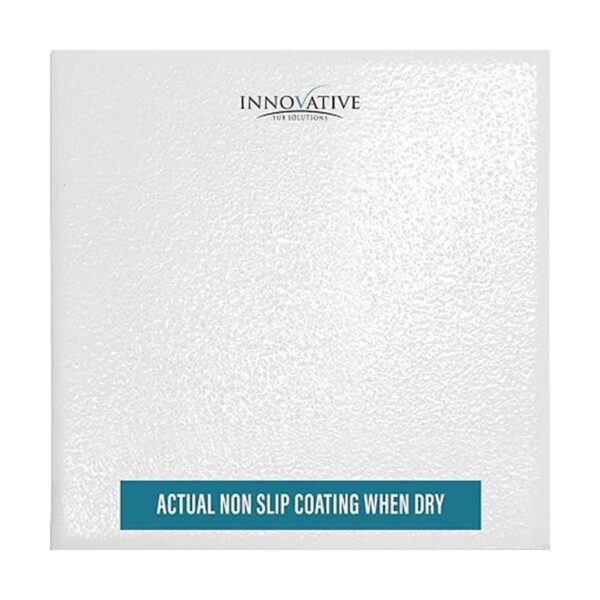Protector de tina transparente con agarre para bañera y