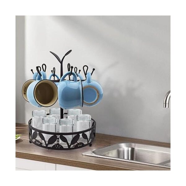 CUKE2BEET rbol para tazas con cesta soporte para tazas