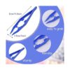 60 Assorted Plastic Tweezers 4.3Inch Craft Beads Forceps_2