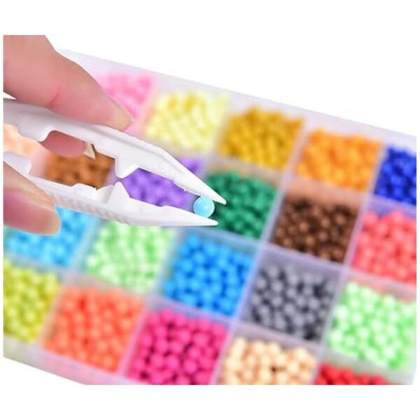 60 Assorted Plastic Tweezers 4.3Inch Craft Beads Forceps_3