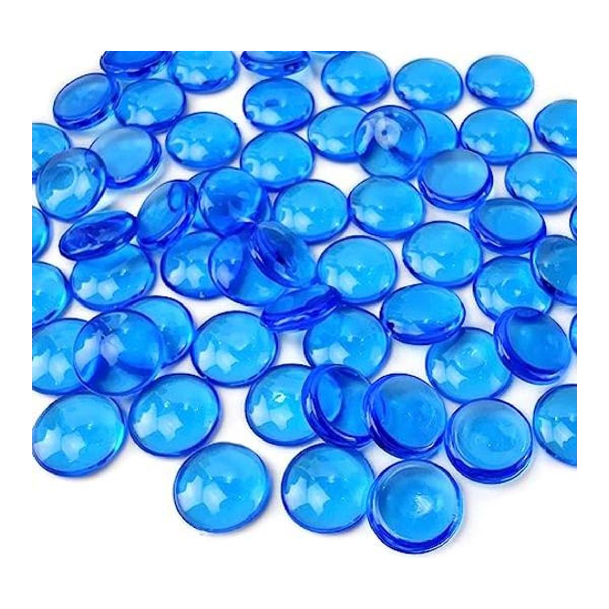 630 piezas de mármol plano azul real gemas acrílicas