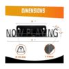 Metal Now Playing Soporte de discos de vinilo para_3