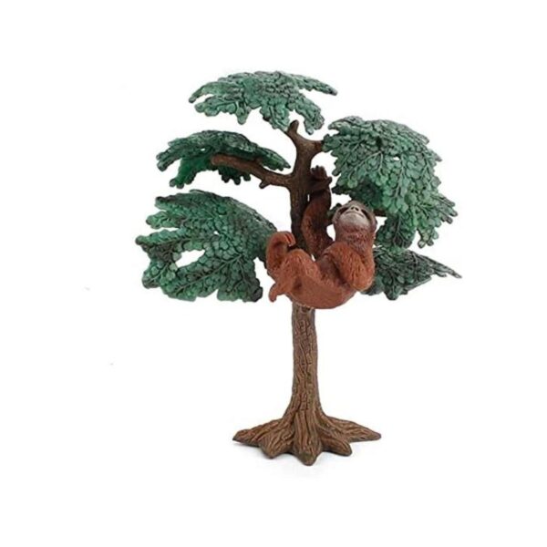 Figura realista de plástico perezoso figura de animal_1