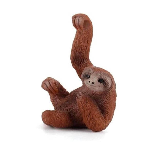 Figura realista de plástico perezoso figura de animal_3