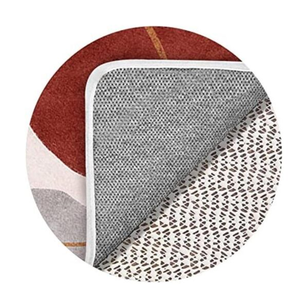 Rose Home Fashion Almohadillas redondas para alfombras