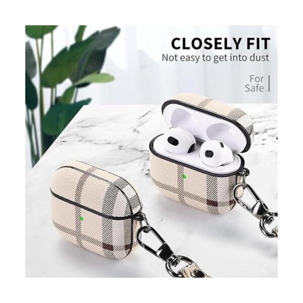 Funda de piel para AirPods de 3 generación funda de piel