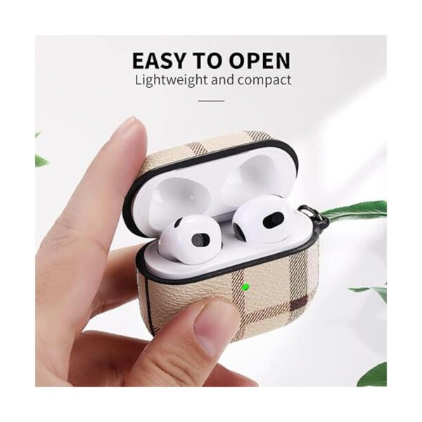 Funda de piel para AirPods de 3 generación funda de piel