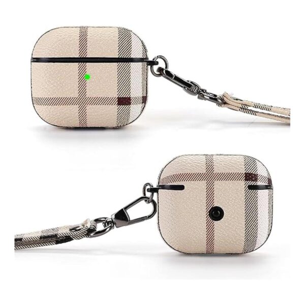 Funda de piel para AirPods de 3 generación funda de piel