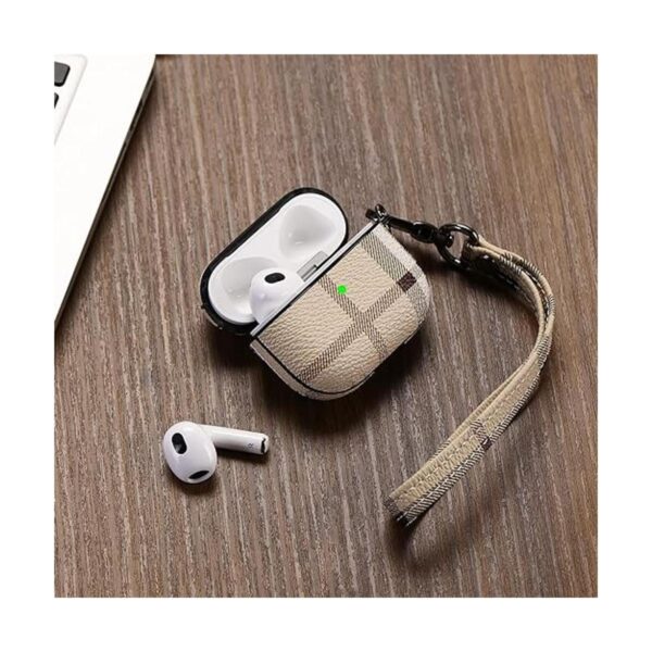 Funda de piel para AirPods de 3 generación funda de piel