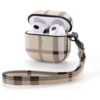 Funda de piel para AirPods de 3 generación funda de piel