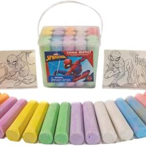 Marvel Spiderman Juego de tizas para acera para niños 20_1