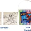 Marvel Spiderman Juego de tizas para acera para niños 20_2