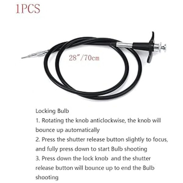 Pastlla Cable de liberación roscado de 28 pulgadas 27.6_2