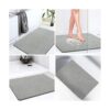 LuxStep Tapete de ducha de 24 x 32 pulgadas tapete de