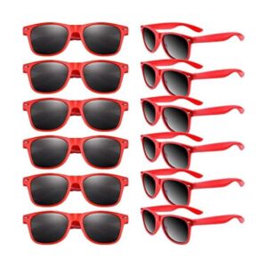 TUPARKA Paquete de 12 lentes de sol para fiesta juguetes_1