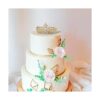 Tiara de princesa con corona de quinceañera de cristal_3