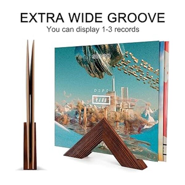 TIMCORR Juego de soportes para discos de vinilo soporte_4