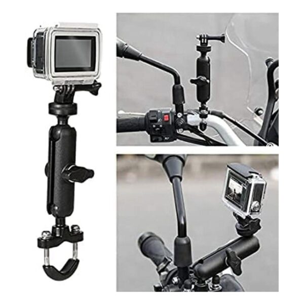 KARUIZI Soporte de 360 para cámara de motocicleta y_2