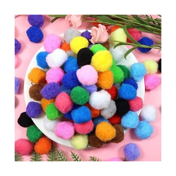 TOAOB 570 pompones surtidos de 1 pulgada pompones bolas