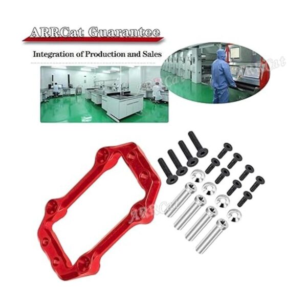 Piezas de montaje servo de dirección de aluminio para 18