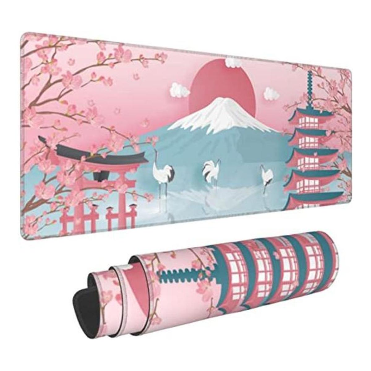 Alfombrilla de ratón japonesa con base de goma