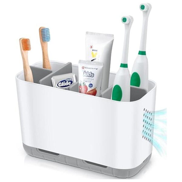 Boperzi Soporte para cepillo de dientes y pasta de dientes_1