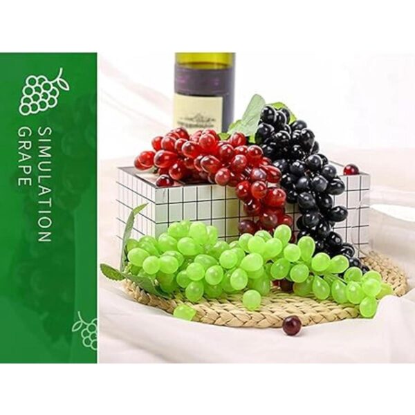 Paquete de 5 paquetes de uvas artificiales de colores