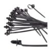 Paquete de 100 bridas para cables de nailon resistente_4