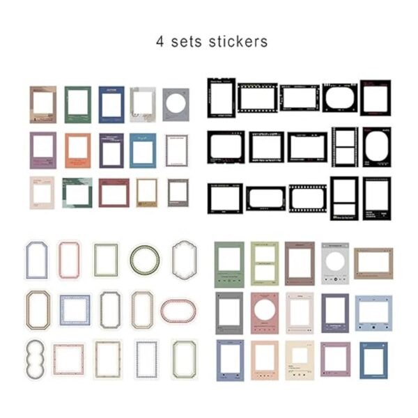 Juego de 60 calcomanías decorativas para álbumes de_2