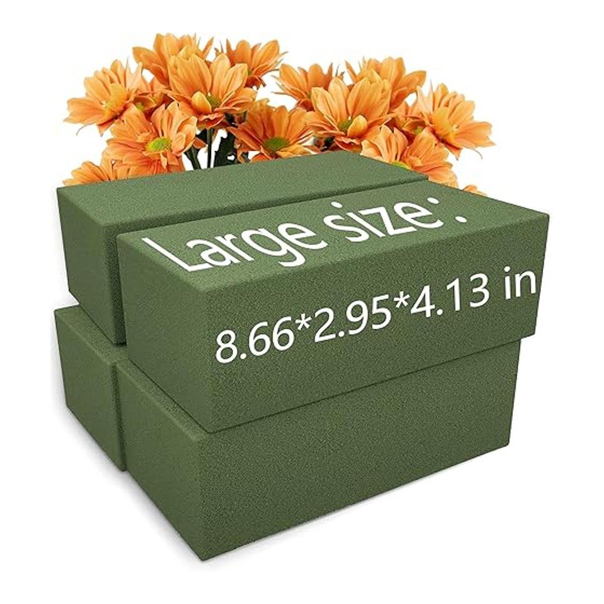 Max Shape Bloques de espuma floral grandes de 9 pulgadas