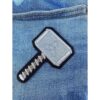 LUXPA Mjlnir Hammer Parche bordado de alta calidad para_3