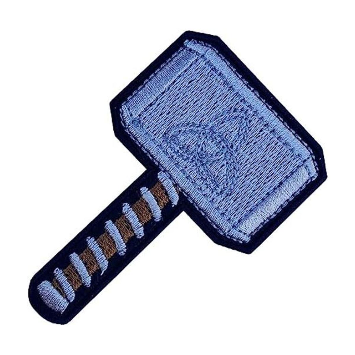 LUXPA Mjlnir Hammer Parche bordado de alta calidad para