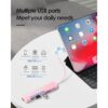 LENTION Hub USB C con carga de 100 W HDMI 4K lector de_4