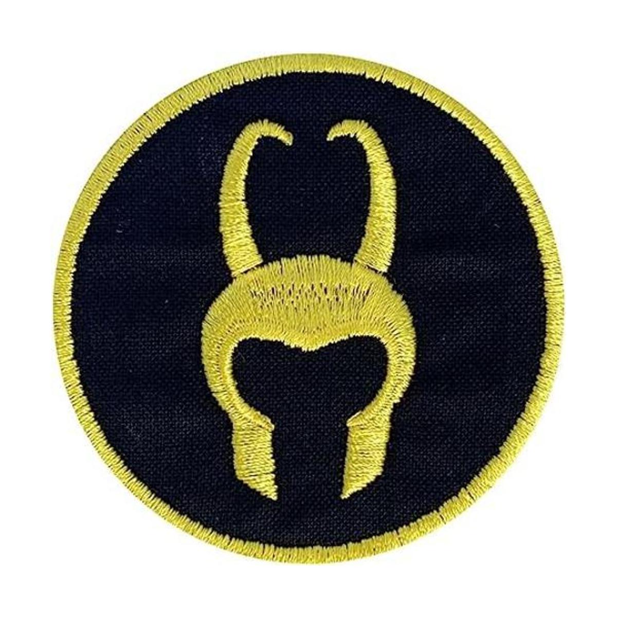 LUXPA Loki Parche bordado de alta calidad para planchar