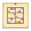 BOHS Juego de mesa de Sudoku de madera arcoíris con cajón_4