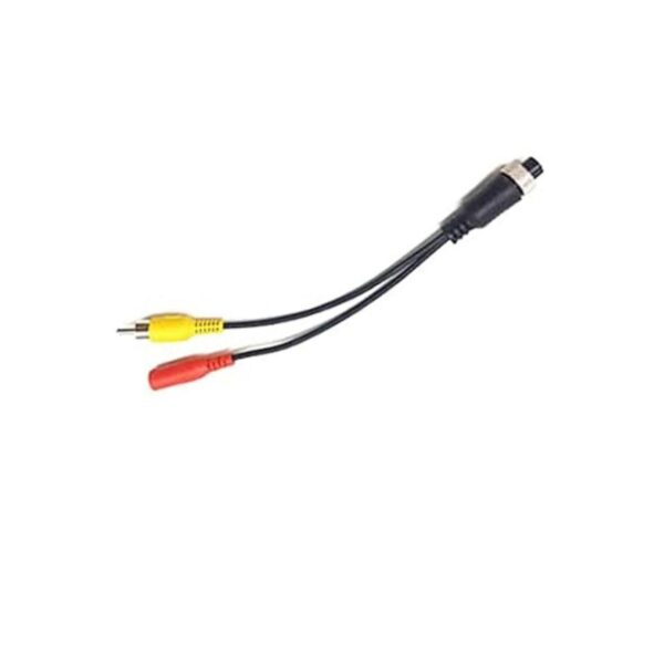 Cable de conexión RCA macho y hembra de 4 pines de_2