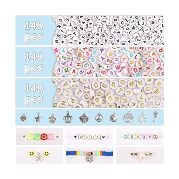 QUEFE 10500 cuentas de arcilla de 42 colores para hacer
