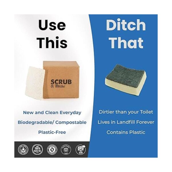 Scrub Throw Esponjas exfoliantes paquete de 30_6