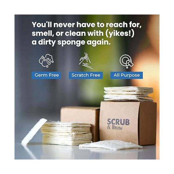 Scrub Throw Esponjas exfoliantes paquete de 30_5