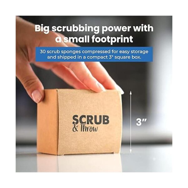 Scrub Throw Esponjas exfoliantes paquete de 30_4