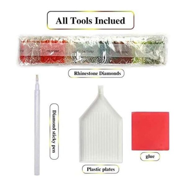 Kits de taladro redondo completo de pintura de diamante_4