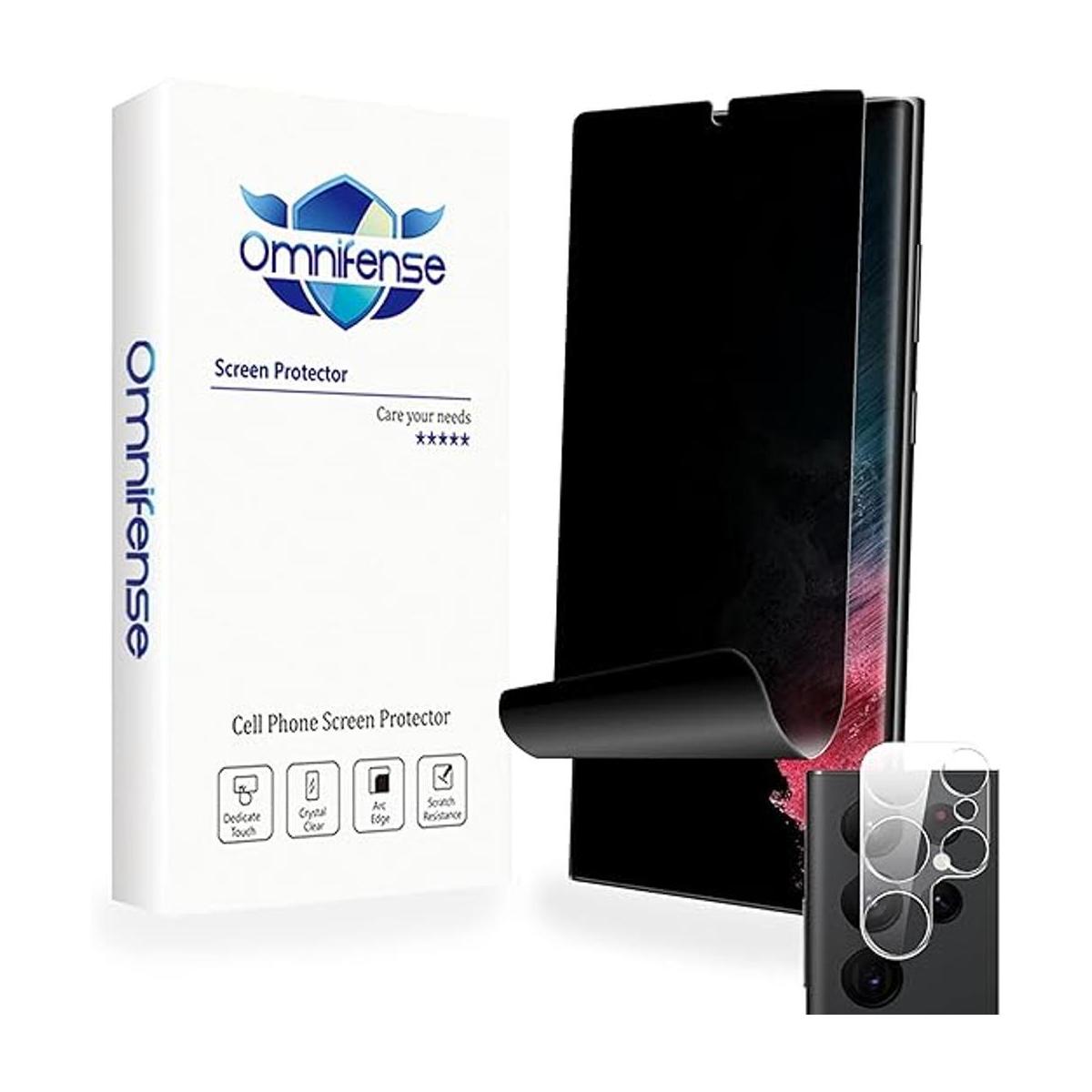 Omnifense Protector de pantalla para Galaxy S22 Ultra de