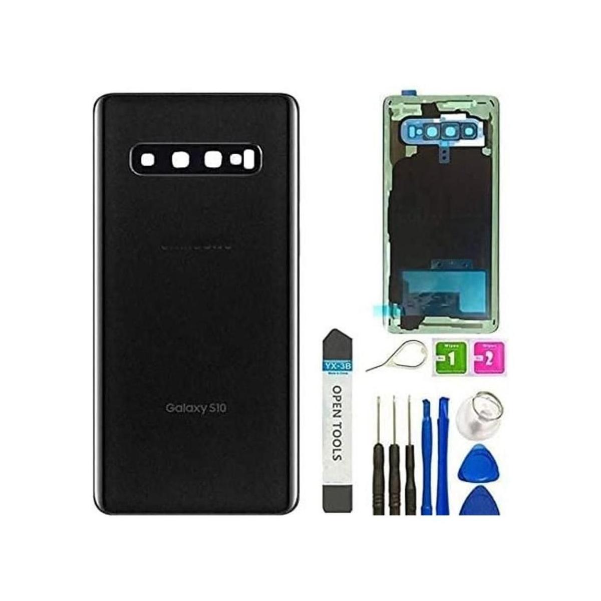 JULIE Cubierta trasera para Galaxy S10 de cristal de
