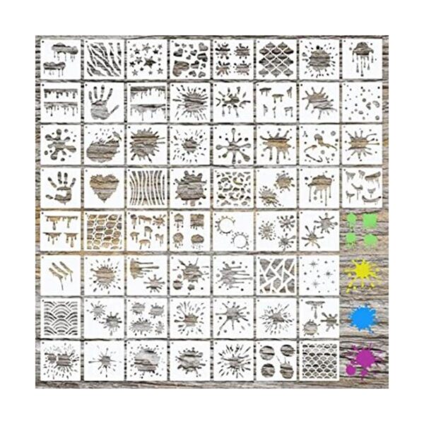 60 plantillas de manchas y salpicaduras para zapatos