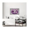 RnnJoile Lienzo decorativo para pared con forma de corazón_3