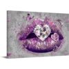 RnnJoile Lienzo decorativo para pared con forma de corazón_1