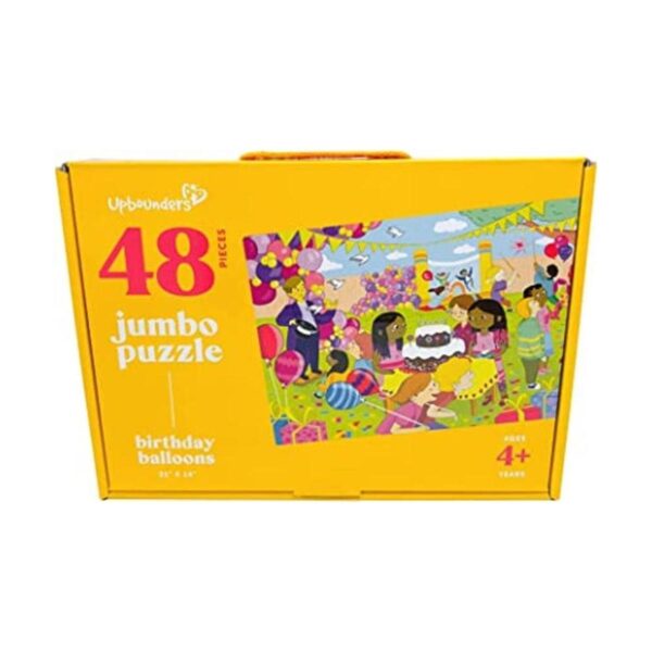 Upbounders Globos de cumpleaños rompecabezas jumbo de 48_1