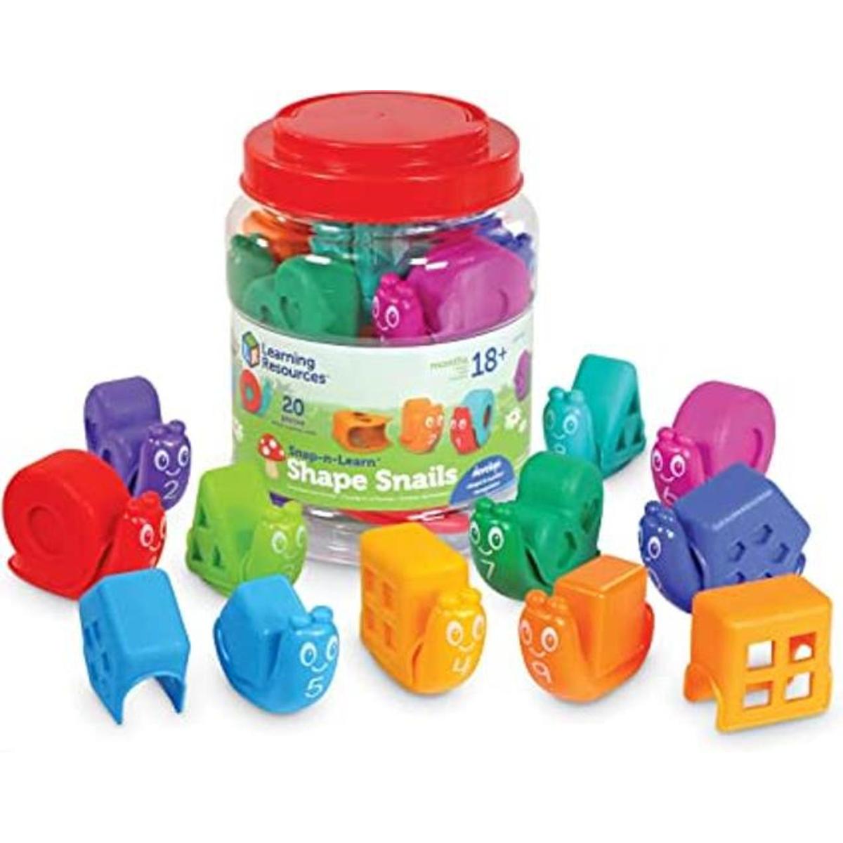 Learning Resources SnapnLearn Shape Caracoles actividades