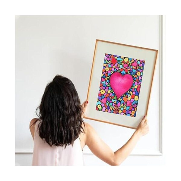 NAIMOER Kits de pintura de diamante 5D DIY con corazón_4
